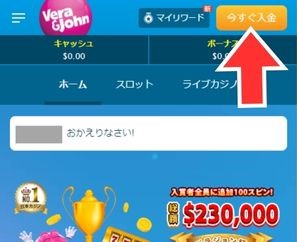 バンドルカード入金の流れ